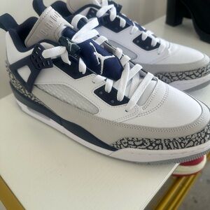Jordan Sneakers White and Navy